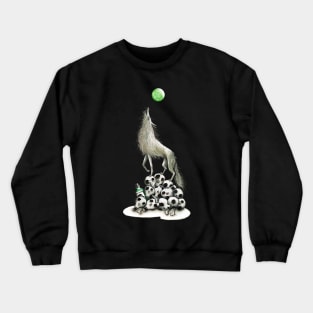 Werwolf - Werewolf - Halloween - Skulls - Totenköpfe Crewneck Sweatshirt